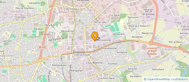 localisation de l'entreprise SCHOLLHAMMER à BREST