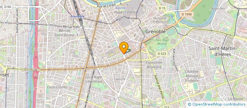 localisation de l'entreprise SCHOLTE GEOSOLUTIONS à GRENOBLE