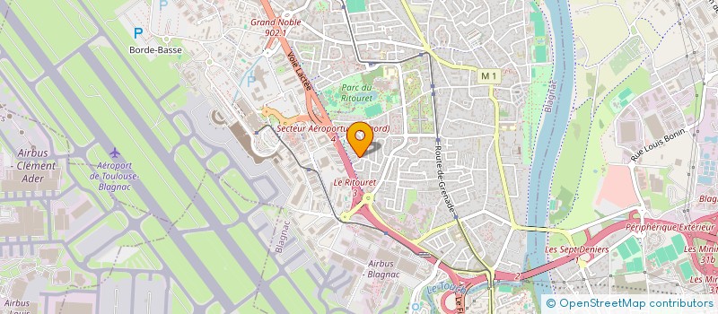 localisation de l'entreprise SCHOOL OF ROCK à BLAGNAC