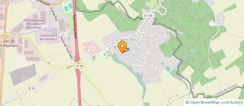 localisation de l'entreprise SCHOOLME  SAINT-WITZ