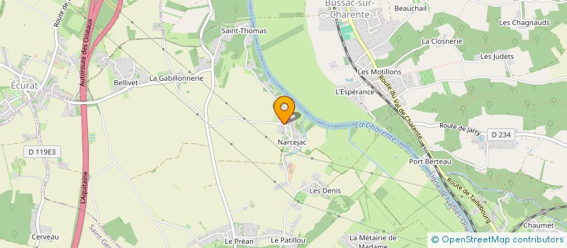 localisation de l'entreprise SCHOOLRAG SAINTES  SAINTES