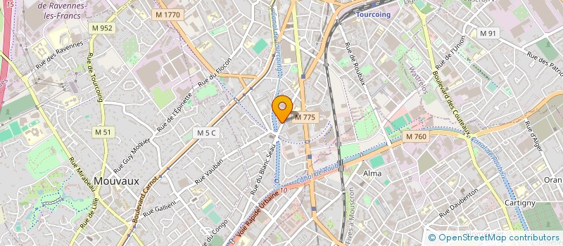 localisation de l'entreprise SCHOON AUTOMOBILES à TOURCOING