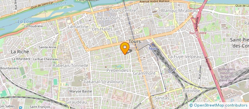 localisation de l'entreprise SCHORPIOEN à TOURS