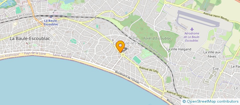 localisation de l'entreprise SCHORSCH  LA BAULE-ESCOUBLAC