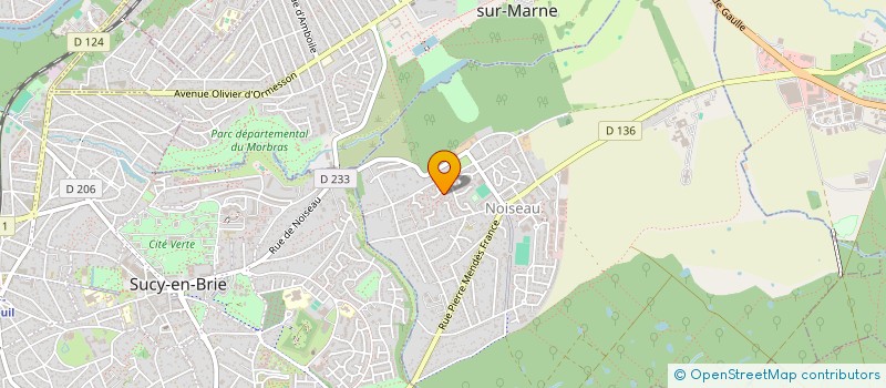 localisation de l'entreprise SCHOTT LINK  NOISEAU