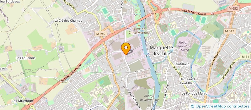 localisation de l'entreprise SCHOTTE GROUP à MARQUETTE-LEZ-LILLE