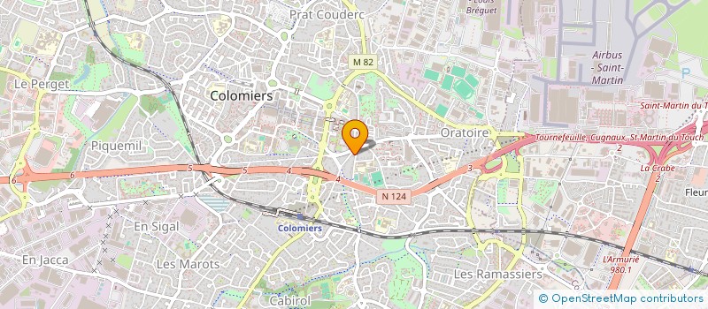 localisation de l'entreprise SCHOTZALA à COLOMIERS