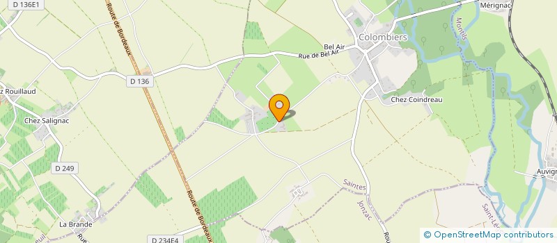 localisation de l'entreprise SCHOUETTE HOME  COLOMBIERS