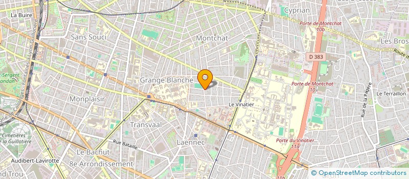 localisation de l'entreprise SCHRECK ALPHONSE  LYON