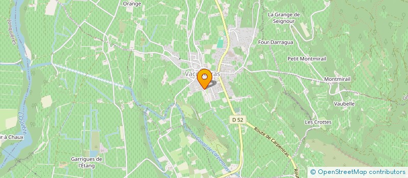 localisation de l'entreprise SCHREIBER LMNP  VACQUEYRAS