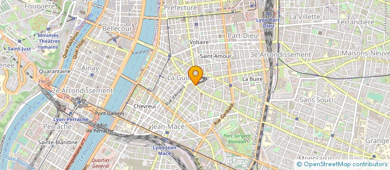 localisation de l'entreprise SCHREYECK A ET CASTEX G à LYON