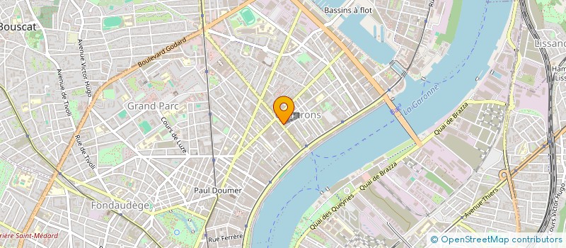 localisation de l'entreprise SCHRODER ET SCHYLER ET COMPAGNIE à BORDEAUX