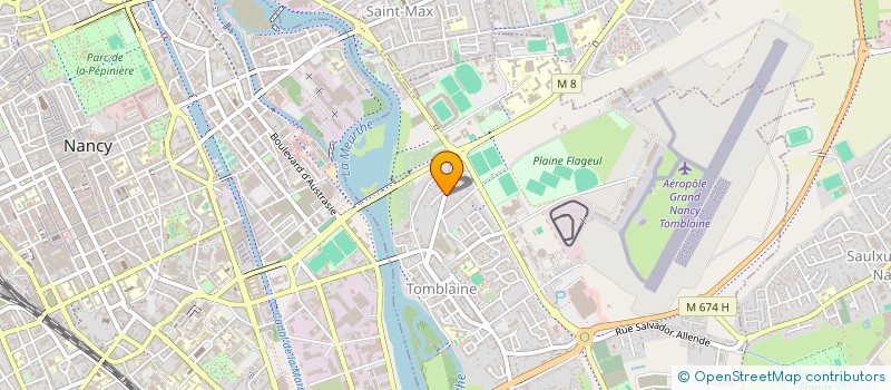 localisation de l'entreprise SCHRODER INGENIERIE  TOMBLAINE