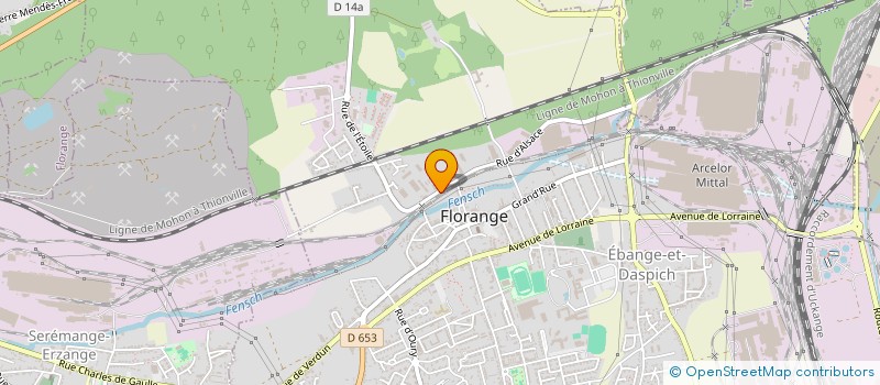 localisation de l'entreprise SCHROER MECA à FLORANGE