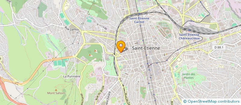 localisation de l'entreprise SCHROUMFARCEUR  SAINT-ETIENNE