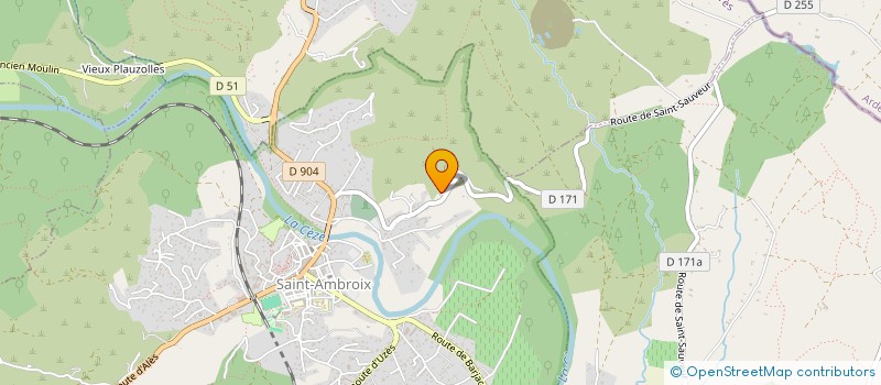 localisation de l'entreprise SCHUGO MAUBET  SAINT-AMBROIX