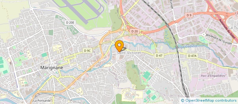 localisation de l'entreprise SCHUHM à SAINT-VICTORET