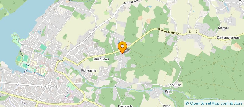 localisation de l'entreprise SCHULZ SEELWEGER INDIVISION  SOUSTONS