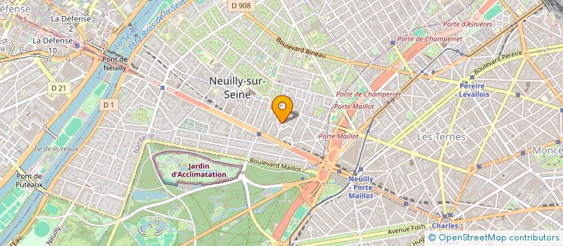localisation de l'entreprise SCHUMACHER ET ASSOCIES à NEUILLY-SUR-SEINE