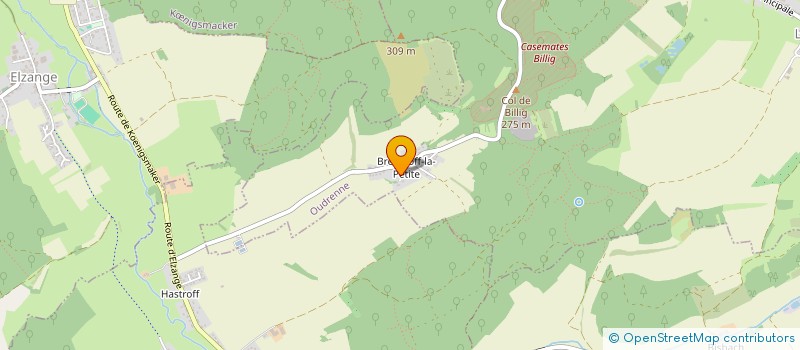 localisation de l'entreprise SCHUMAN 215  OUDRENNE