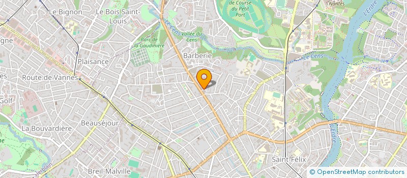 localisation de l'entreprise SCHUMAN CONDUITE à NANTES