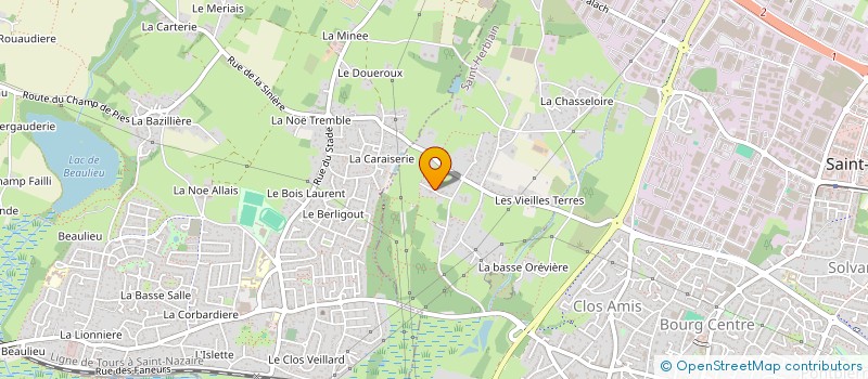 localisation de l'entreprise SCHUMAN INVEST  SAINT-HERBLAIN