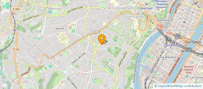 localisation de l'entreprise SCHUMANIA  SAINTE-FOY-LES-LYON