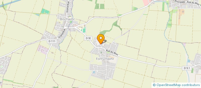 localisation de l'entreprise SCHUMANN RENOVATION  FORTSCHWIHR