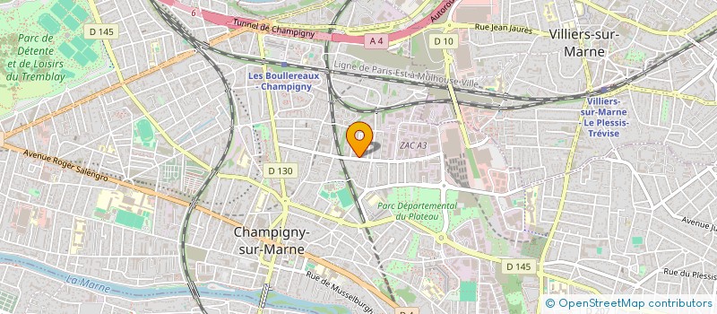 localisation de l'entreprise SCHURR RENOV à CHAMPIGNY-SUR-MARNE