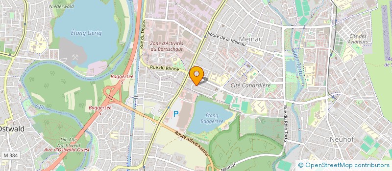 localisation de l'entreprise SCHUTT INVESTISSEMENT à STRASBOURG