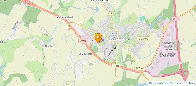 localisation de l'entreprise SCHUTZ EXPERTIZ à BOURNEZEAU
