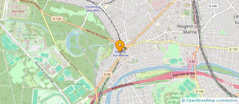 localisation de l'entreprise SCHVED JOINVILLE LA SOURCE  NOGENT-SUR-MARNE