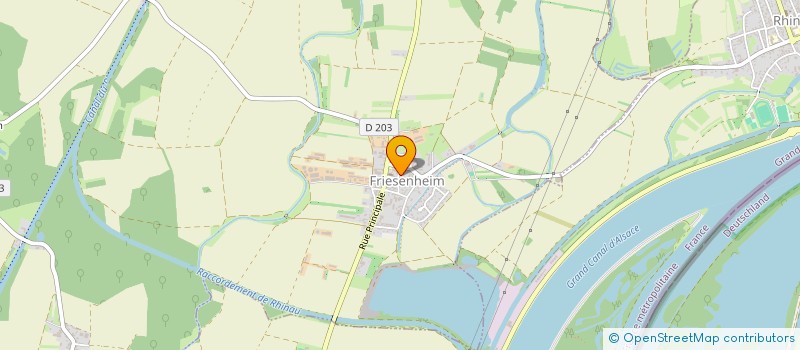 localisation de l'entreprise SCHWAENTZEL ANTHONY  FRIESENHEIM