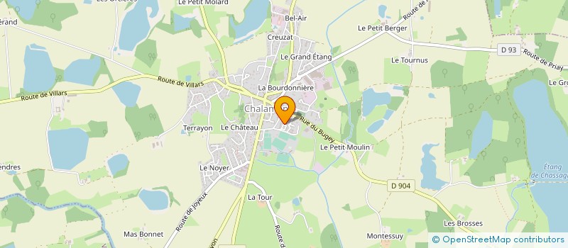 localisation de l'entreprise SCHWARTZ ALU  DOMPIERRE-SUR-VEYLE