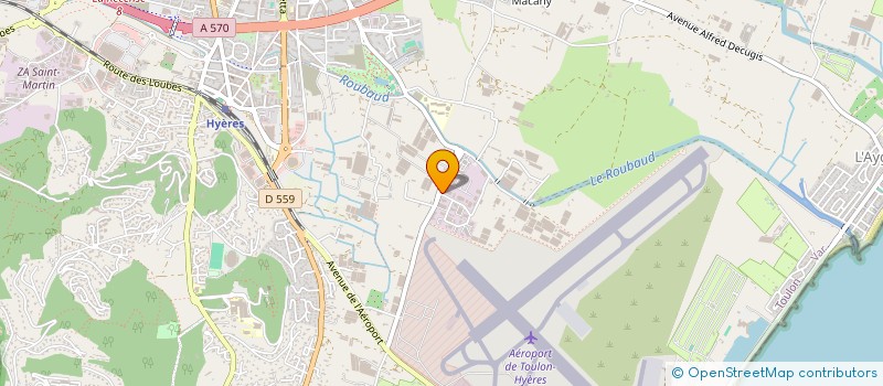 localisation de l'entreprise SCHWARTZ-K à HYERES