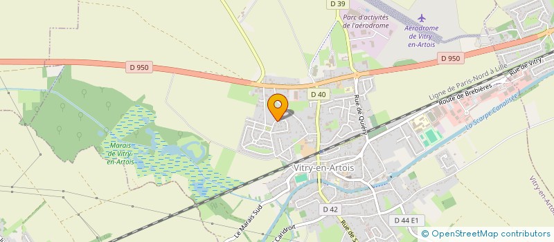 localisation de l'entreprise SCHWARTZ STILLER INVEST à VITRY-EN-ARTOIS