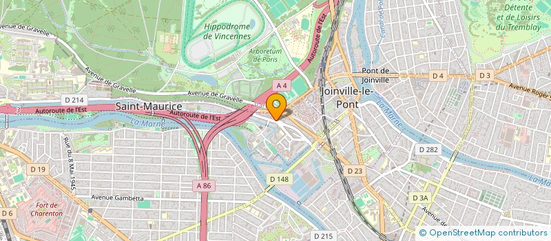 localisation de l'entreprise SCHWARZ 26 à SAINT-MAURICE