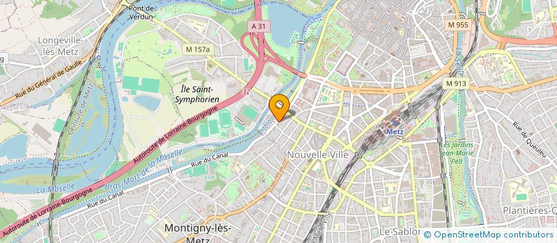 localisation de l'entreprise SCHWARZ  METZ