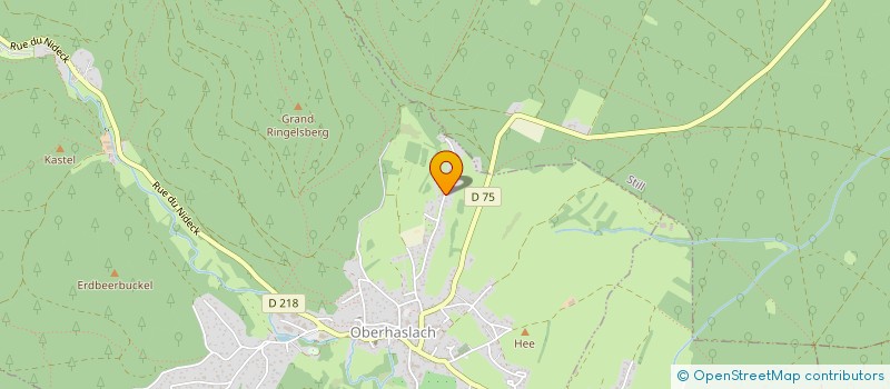 localisation de l'entreprise SCHWEBEL ET FILS  OBERHASLACH