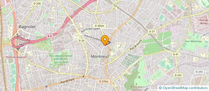 localisation de l'entreprise SCHWEISS TECHNIK SCHNEIDER  MONTREUIL