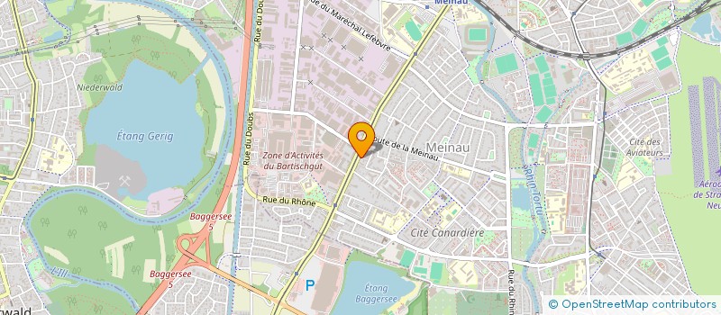 localisation de l'entreprise SCHWOERER ET ASSOCIES à STRASBOURG
