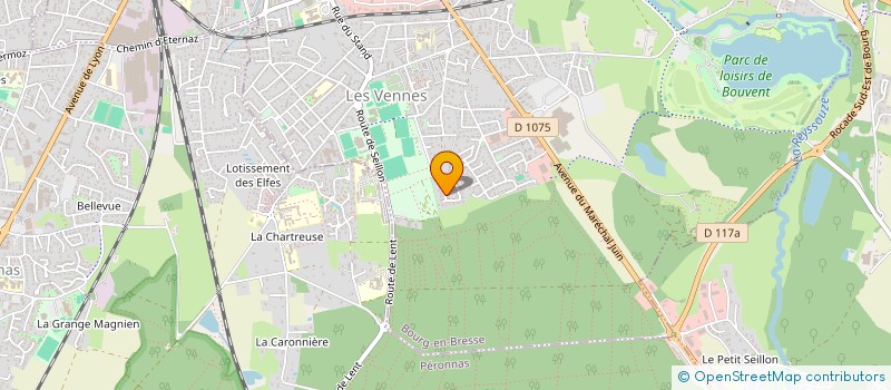 localisation de l'entreprise SCI 01 BOURG-EN-BRESSE 306 HIRONDELLES à BOURG-EN-BRESSE