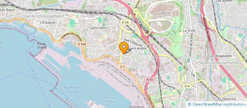 localisation de l'entreprise SCI 0119 à MARSEILLE