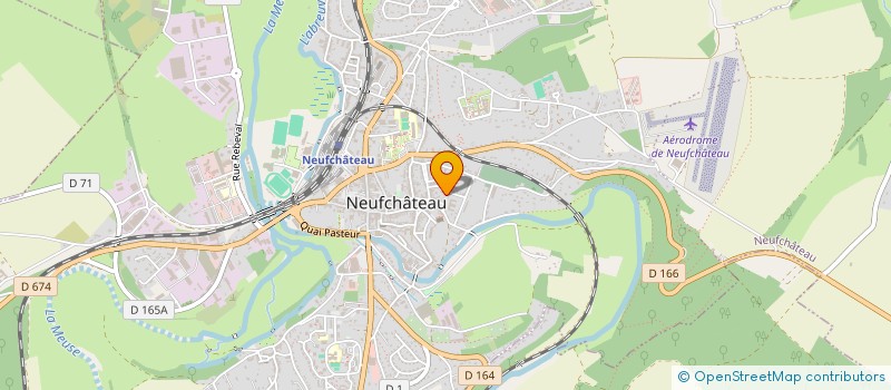localisation de l'entreprise SCI 03 à NEUFCHATEAU