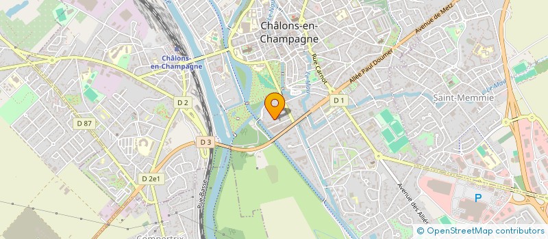 localisation de l'entreprise SCI 03  CHALONS-EN-CHAMPAGNE