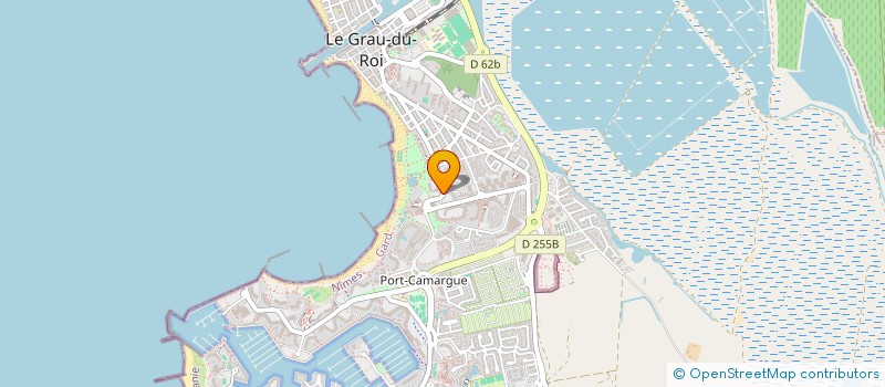 localisation de l'entreprise SCI 1-2-3 SOLEIL  LE GRAU-DU-ROI