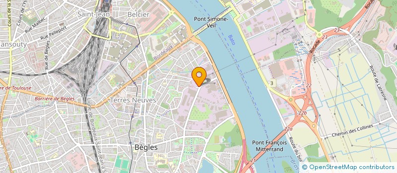 localisation de l'entreprise SCI 1.  LORMONT