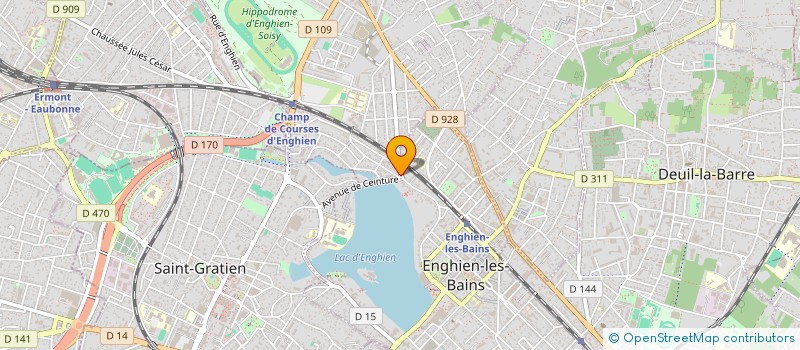 localisation de l'entreprise SCI 1 AV BEAUSEJOUR SOISY  MONTMORENCY  SOISY-SOUS-MONTMORENCY