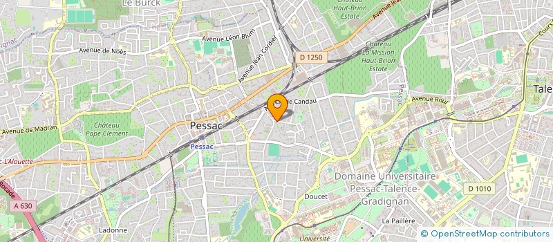 localisation de l'entreprise SCI 1 AV DES ROSES  PESSAC