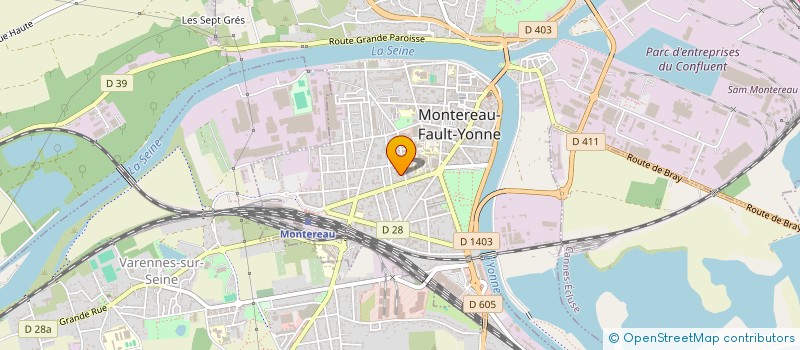localisation de l'entreprise SCI 1 BIS BD CRETTE PREIGNARD à MONTEREAU-FAULT-YONNE